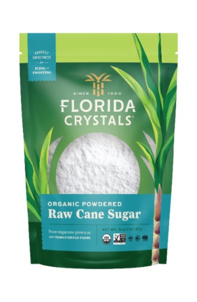 Organic Powdered Raw Cane Sugar