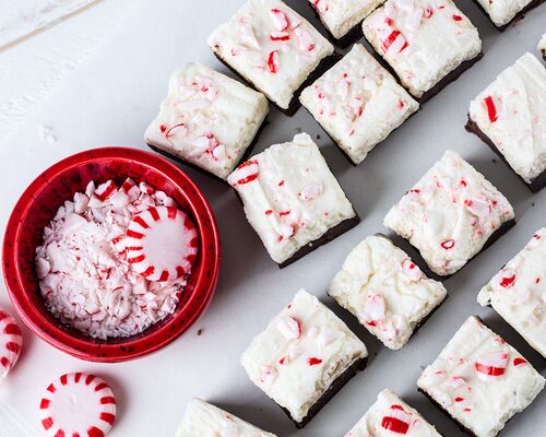 Peppermint Chocolate Fudge