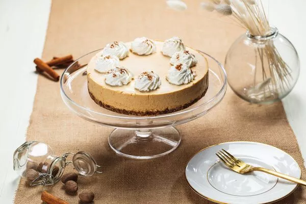 No Bake Pumpkin Cheesecake