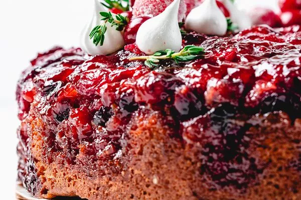 GF Holiday Cranberry Cake