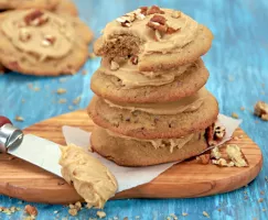 Caramel Frosted Cookies