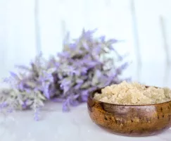 raw cane sugar scrub