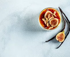 Fig Compote Panna Cotta
