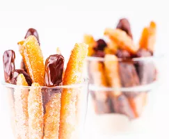 Candied Orange Peels with Chocolate