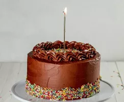 Organic Birthday Cake