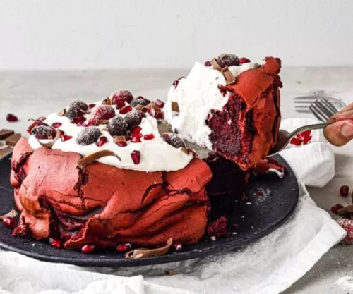 Flourless Red Velvet Cake