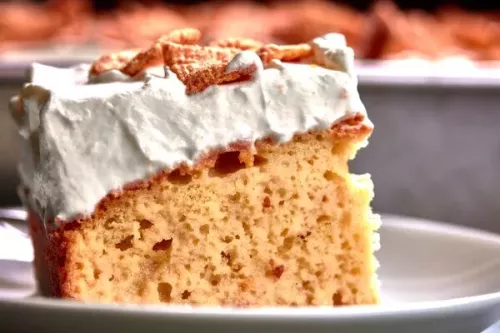 Cinnamon Breakfast Cereal Tres Leches Cake